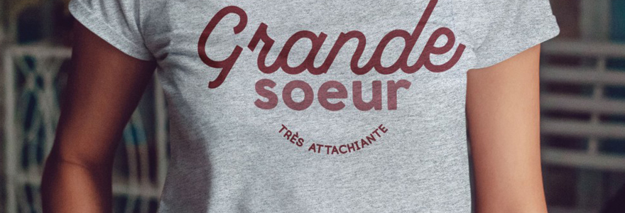 T-shirt grande sœur
